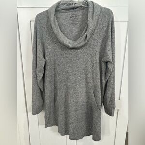 Torrid Super Soft Plush Cowl Raglan Tunic Sweatshirt - 1X